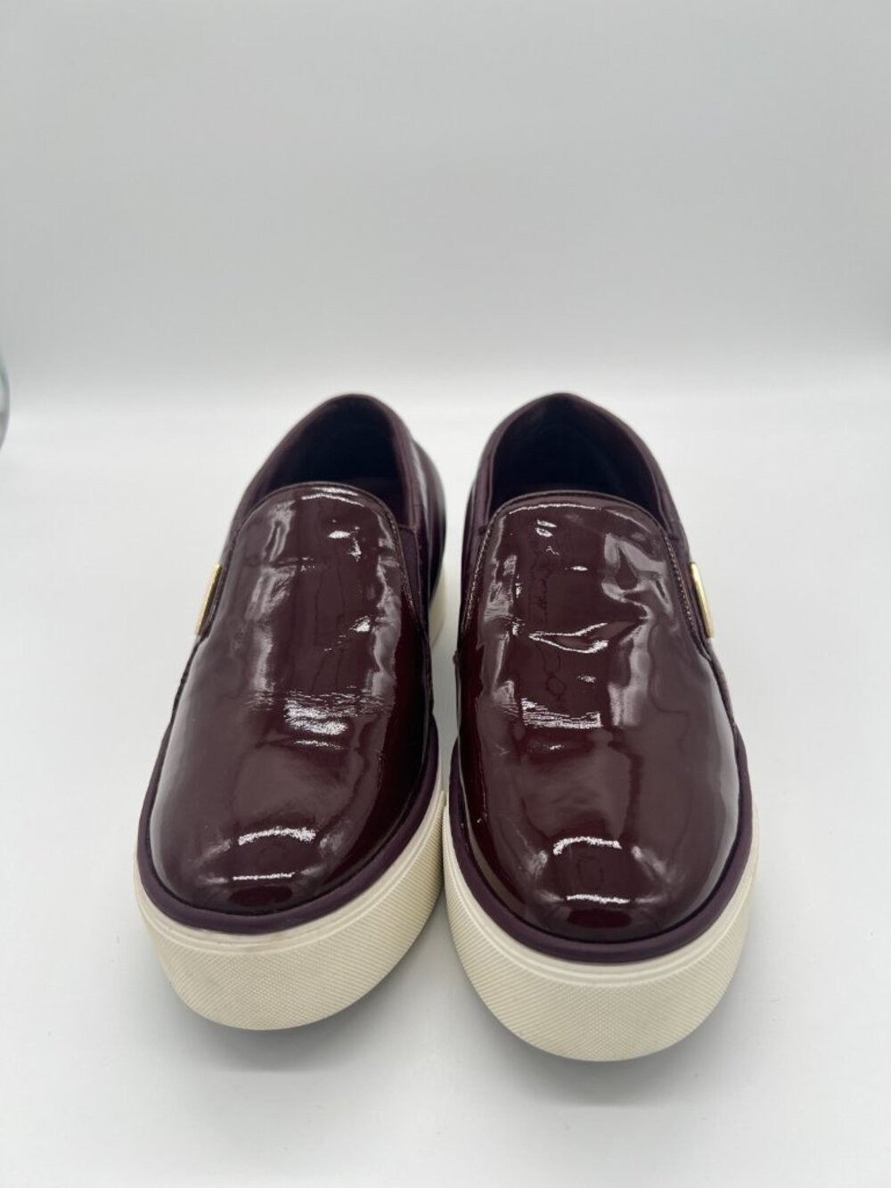 Louis Vuitton -Burgundy Enamel Platform loafers - 24449541 - SIZE 36.5 / 6